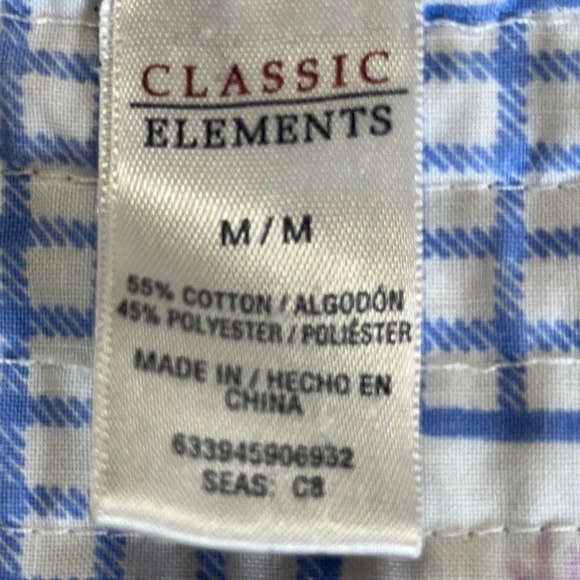 Classic Elements Snap Shortsleeved Long Line Cotton/Polyester Lightweight Robe M - Picture 8 of 8